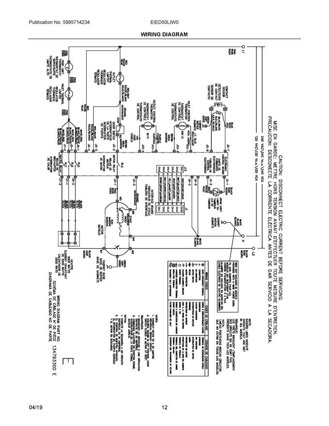Diagram for EIED50LIW0
