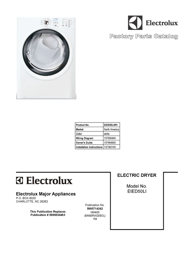 Diagram for EIED50LIW1