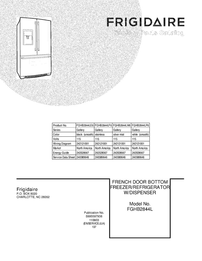 Diagram for FGHB2844LP6