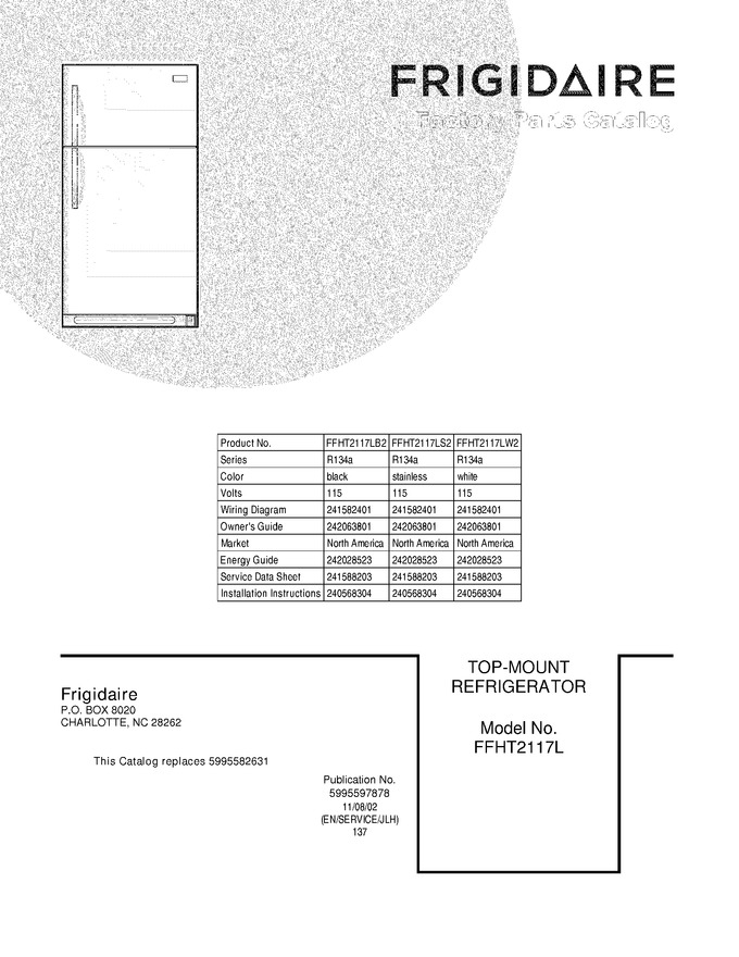 Diagram for FFHT2117LB2