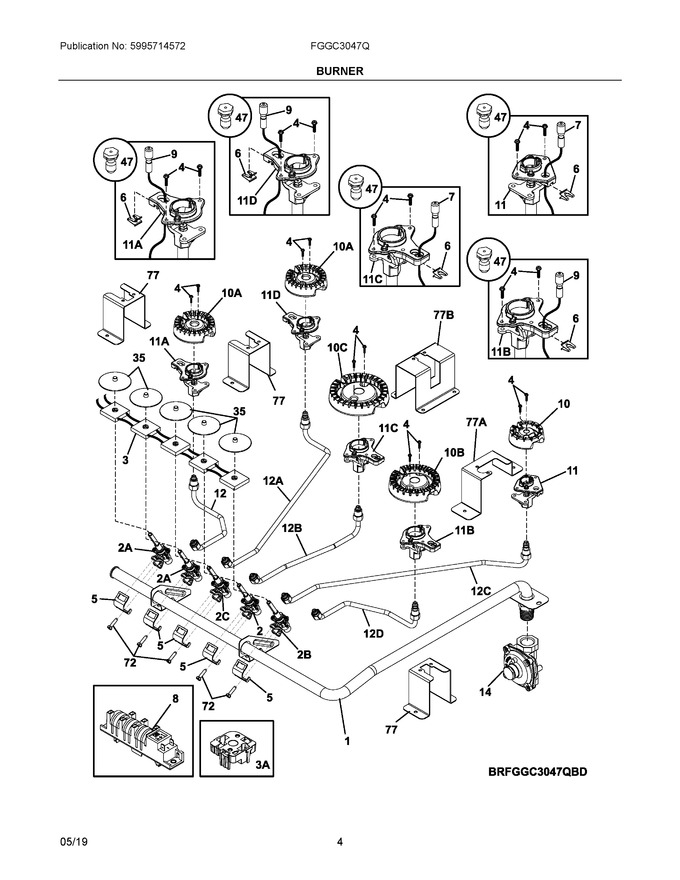 Diagram for FGGC3047QSE