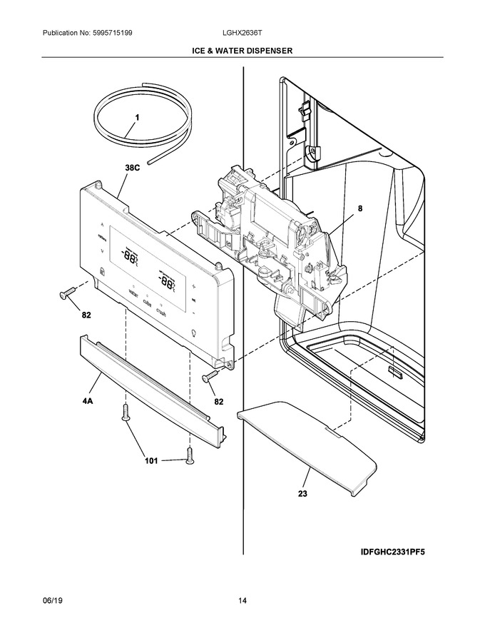 Diagram for LGHX2636TF9
