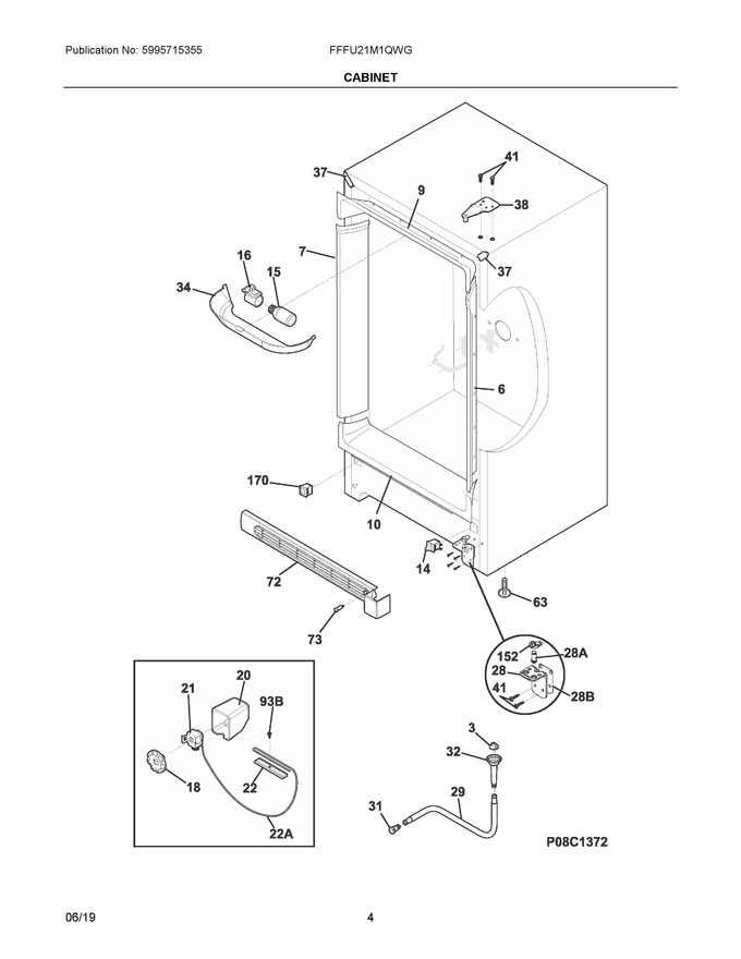 Diagram for FFFU21M1QWG