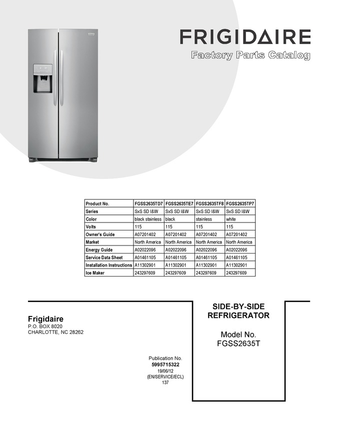 Diagram for FGSS2635TP7