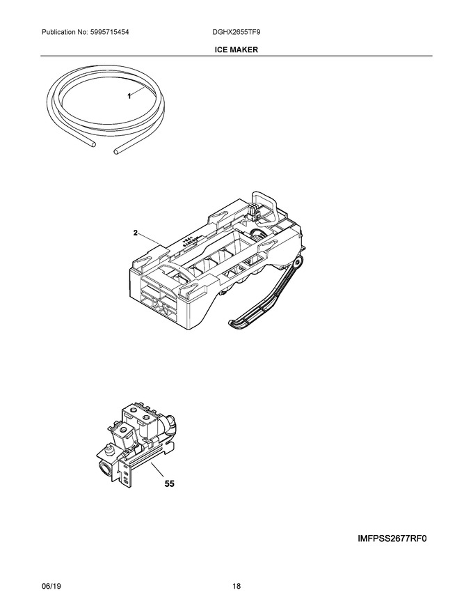 Diagram for DGHX2655TF9