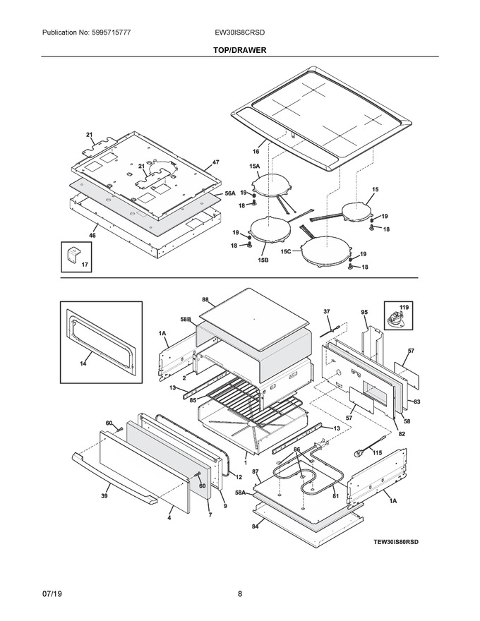 Diagram for EW30IS8CRSD