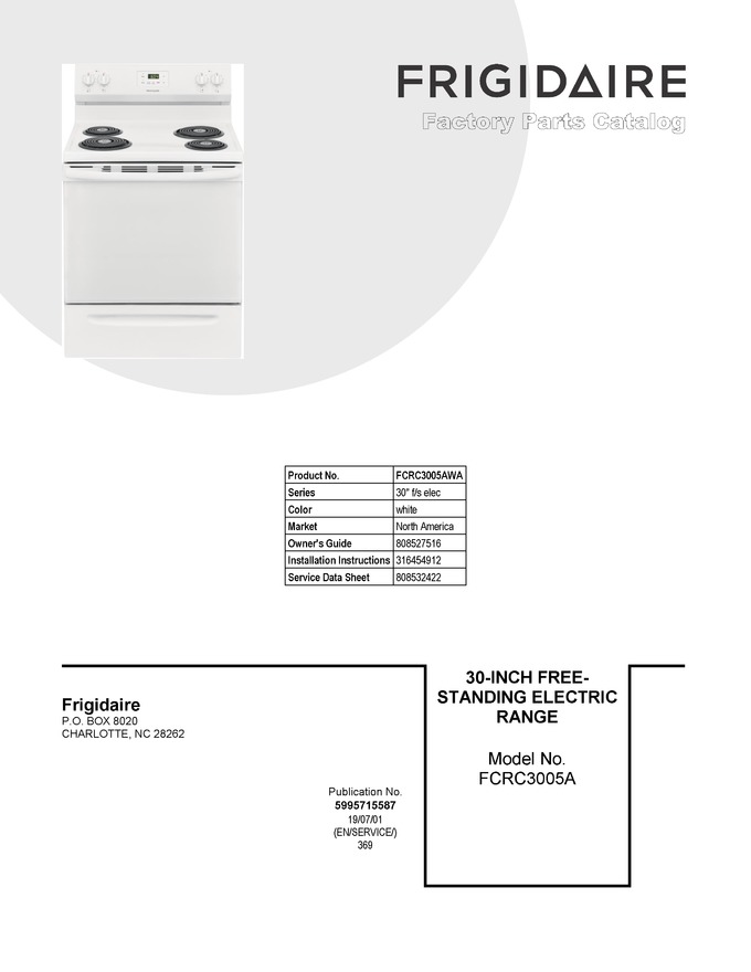 Diagram for FCRC3005AWA
