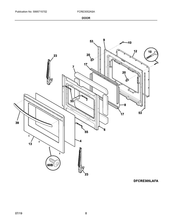 Diagram for FCRE3052ASA