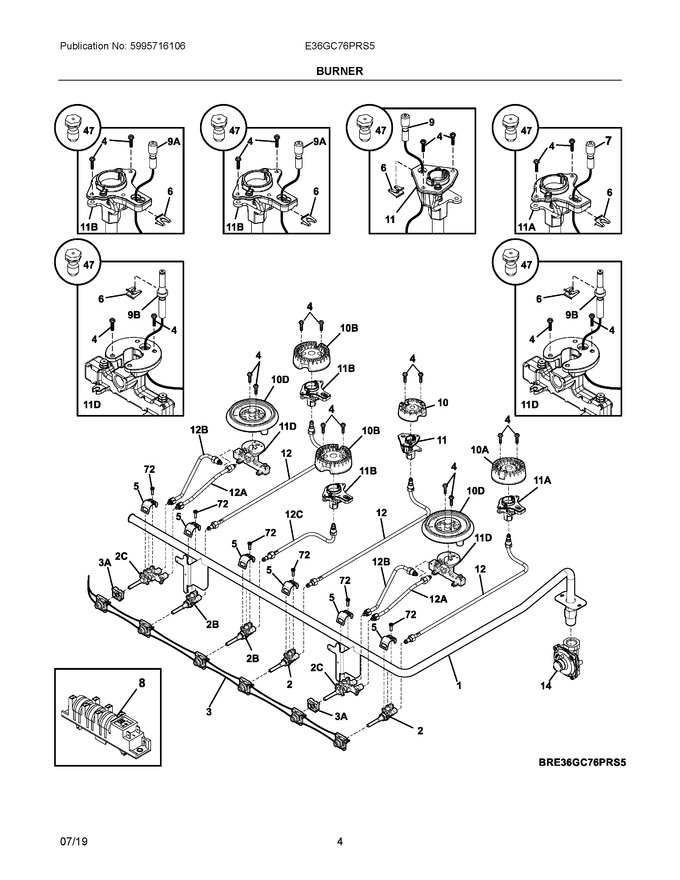 Diagram for E36GC76PRS5
