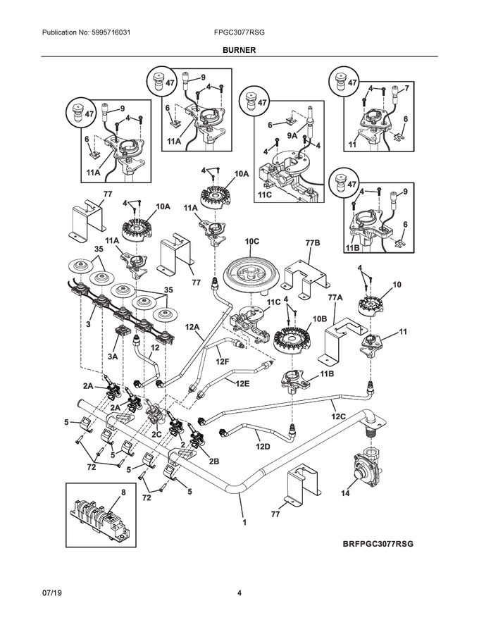Diagram for FPGC3077RSG