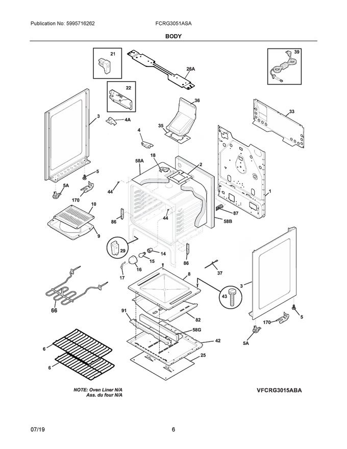 Diagram for FCRG3051ASA
