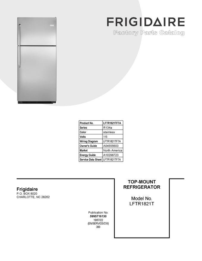 Diagram for LFTR1821TF7A