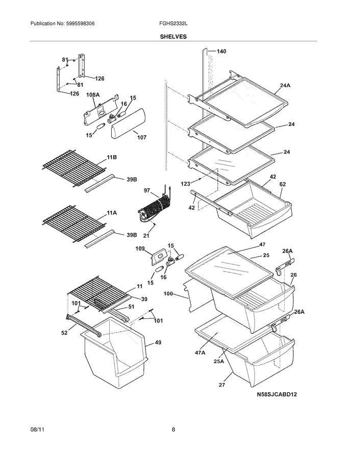 Diagram for FGHS2332LE3