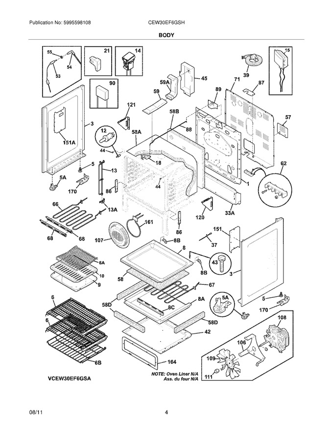 Diagram for CEW30EF6GSH