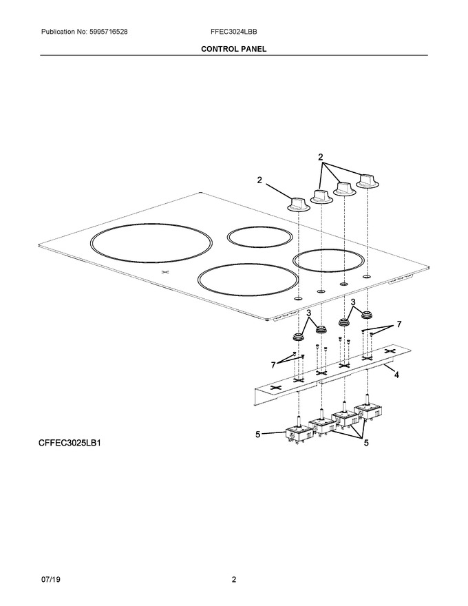 Diagram for FFEC3024LBB