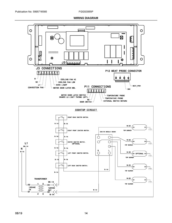 Diagram for FGGS3065PBM