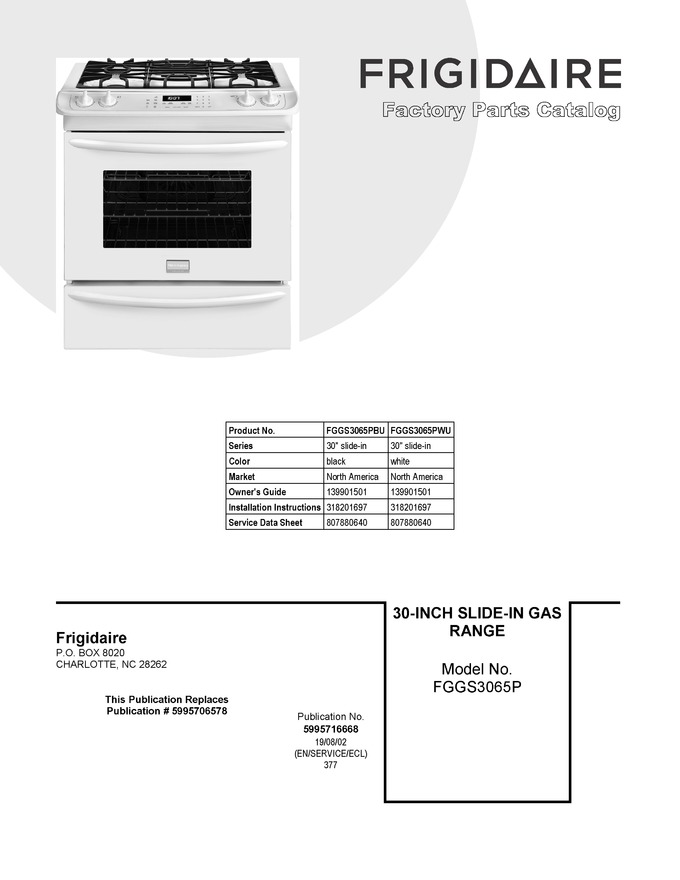 Diagram for FGGS3065PBU