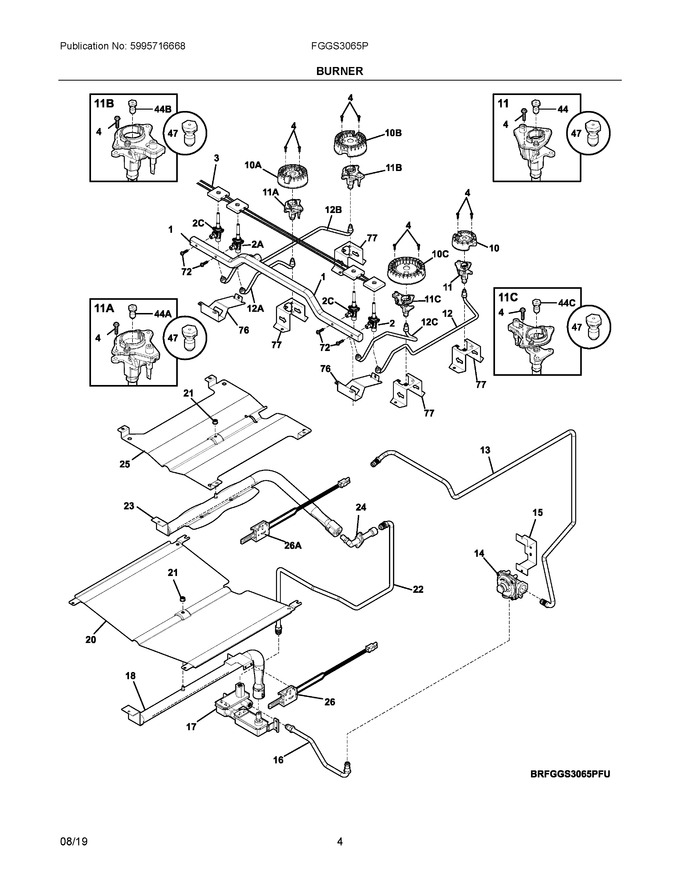 Diagram for FGGS3065PBU