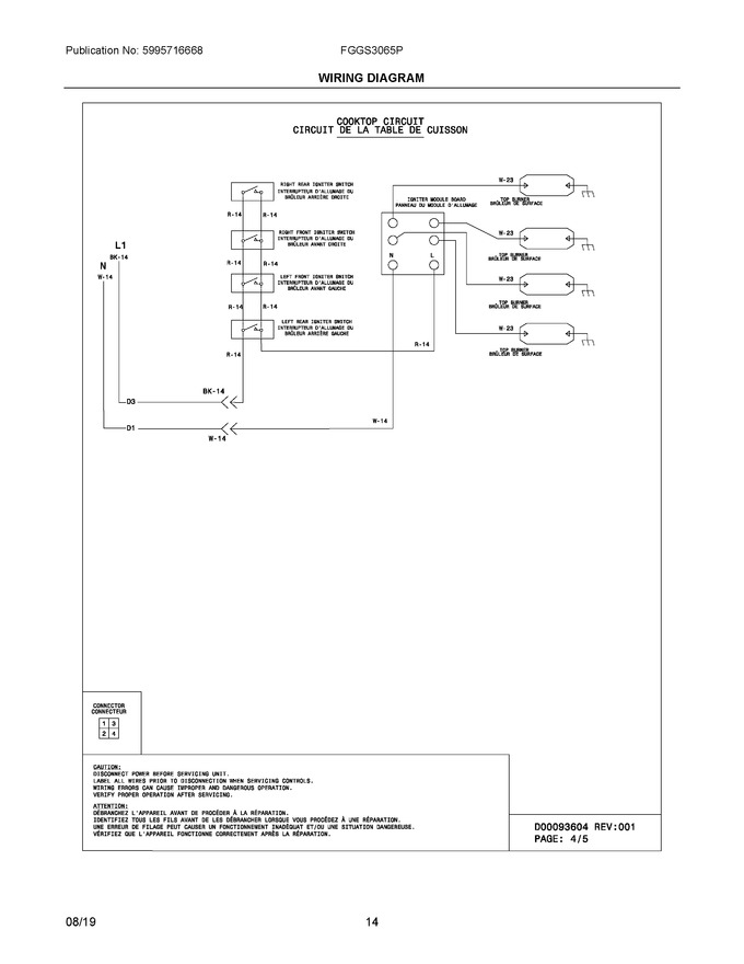 Diagram for FGGS3065PWU