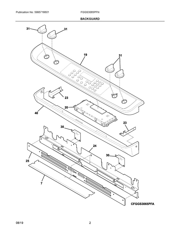 Diagram for FGGS3065PFN