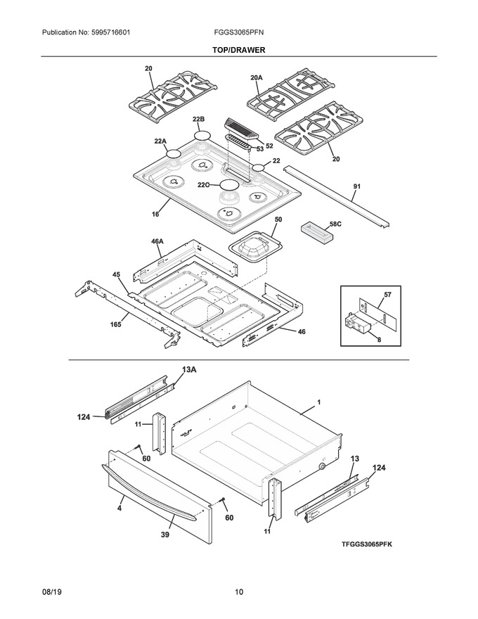 Diagram for FGGS3065PFN