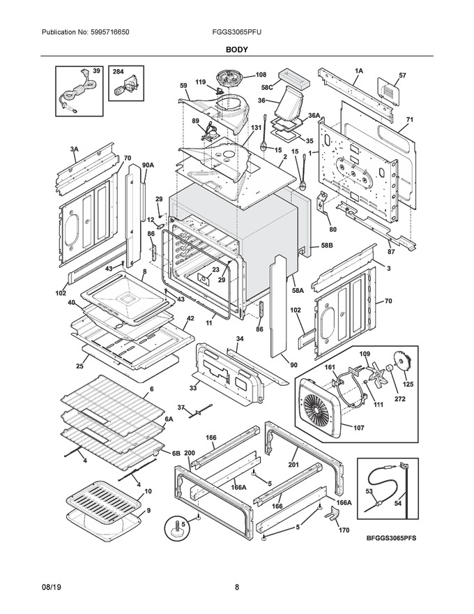 Diagram for FGGS3065PFU