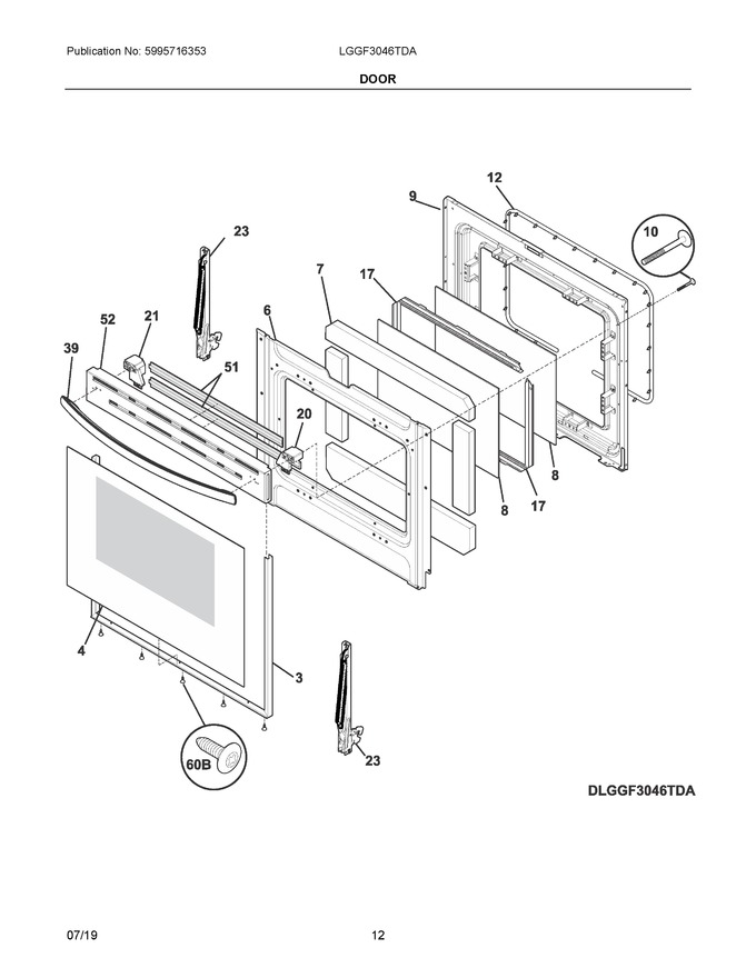 Diagram for LGGF3046TDA