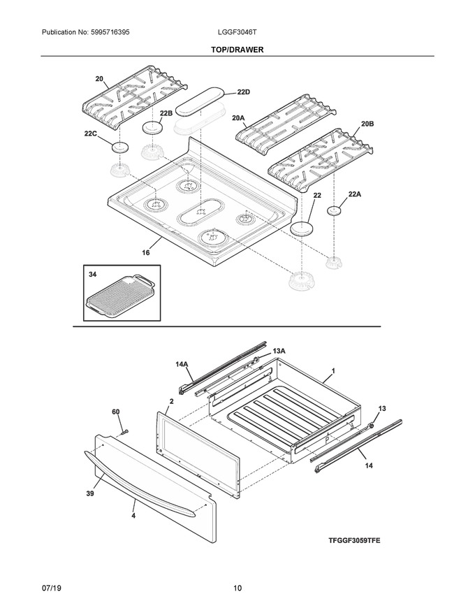 Diagram for LGGF3046TFD