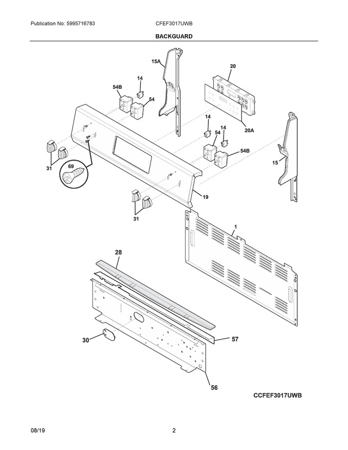 Diagram for CFEF3017UWB