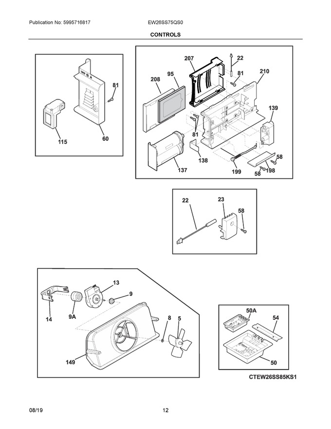 Diagram for EW26SS75QS0
