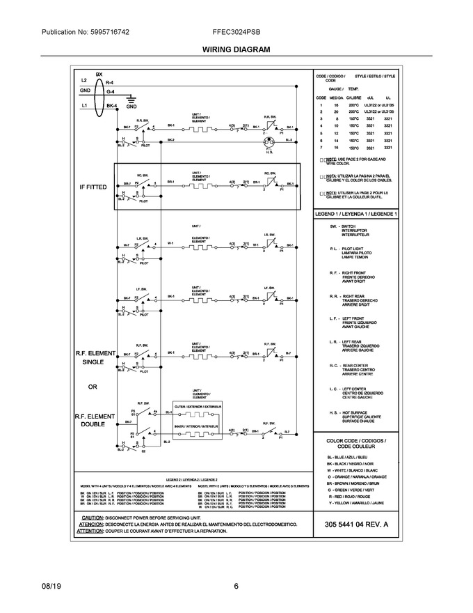 Diagram for FFEC3024PSB