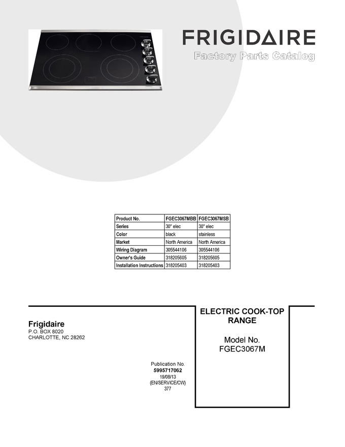 Diagram for FGEC3067MSB