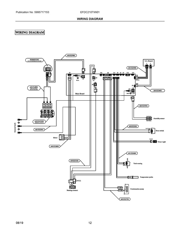 Diagram for EFDC210TIW01