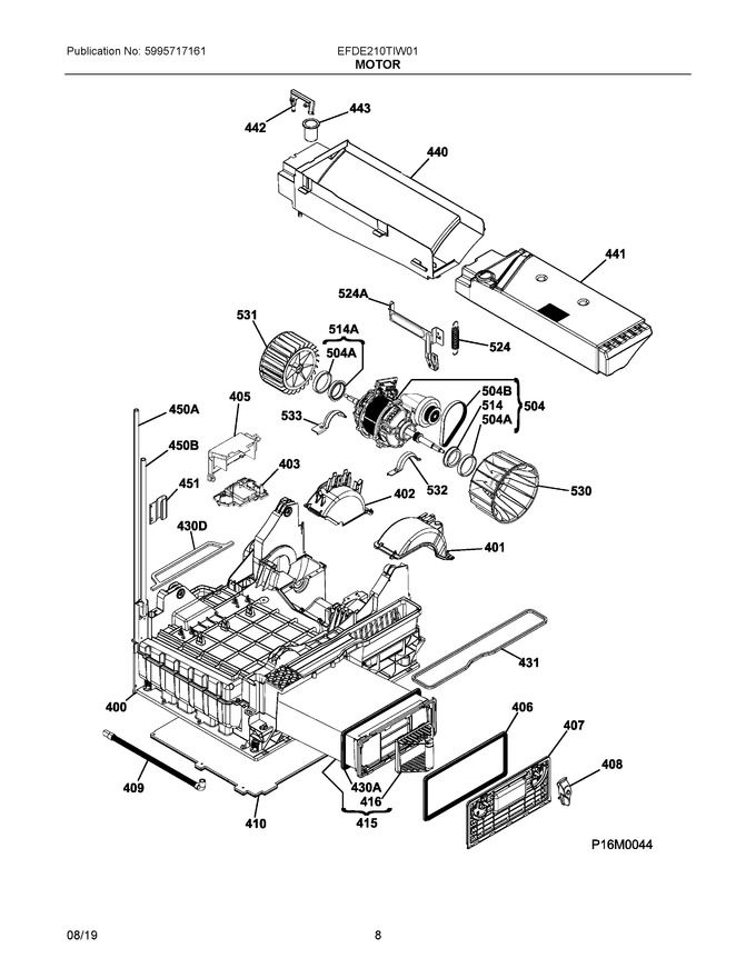 Diagram for EFDE210TIW01