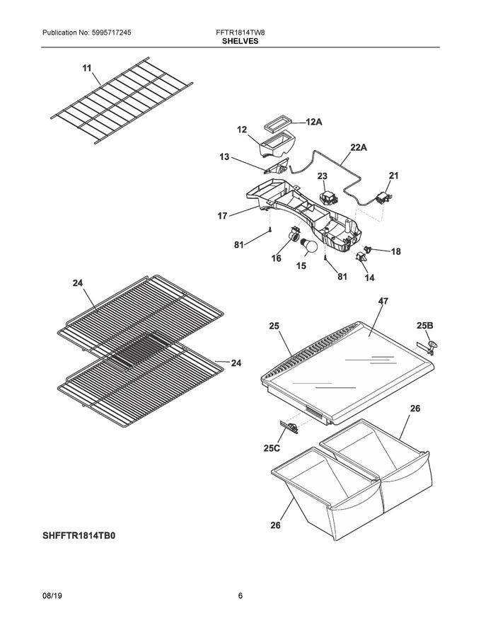 Diagram for FFTR1814TW8