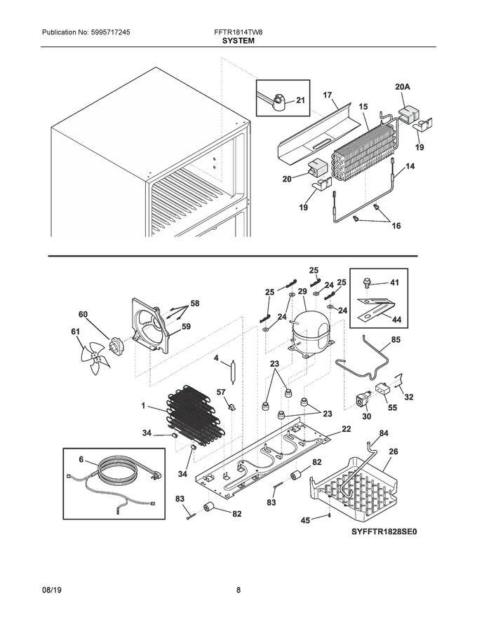 Diagram for FFTR1814TW8