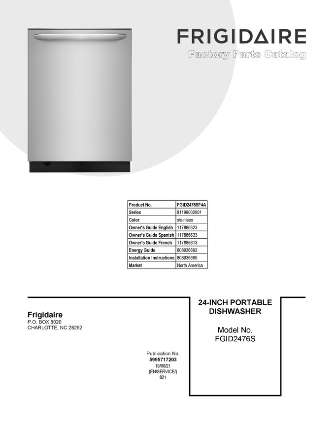 Diagram for FGID2476SF4A