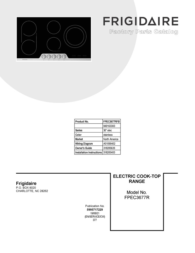 Diagram for FPEC3677RFB