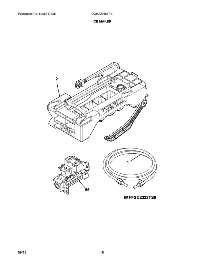 Diagram for DGHX2655TFB