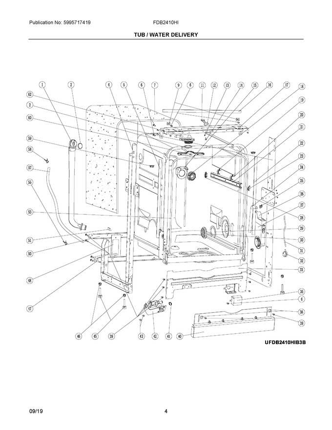 Diagram for FDB2410HIC3B