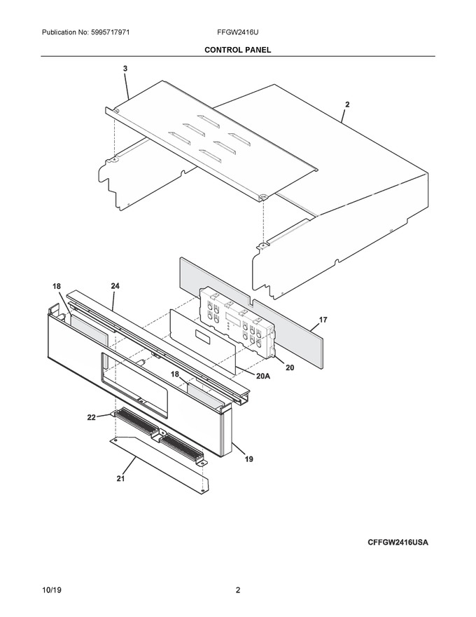 Diagram for FFGW2416UBA