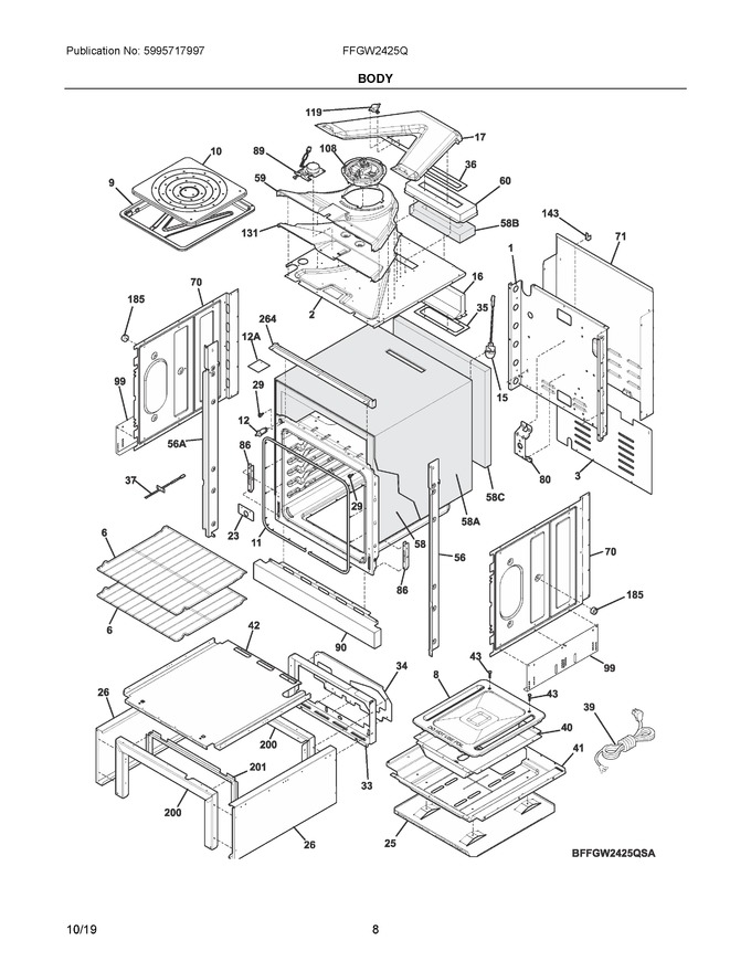 Diagram for FFGW2425QBA