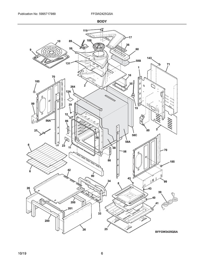 Diagram for FFGW2425QSA