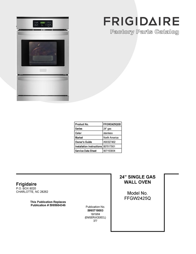 Diagram for FFGW2425QSB