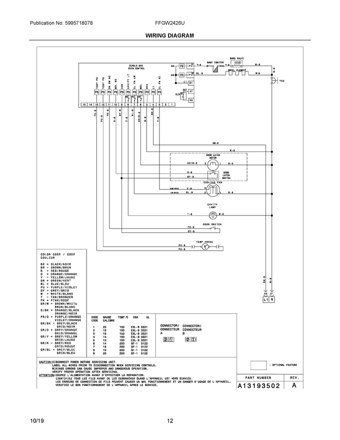 Diagram for FFGW2426UBA