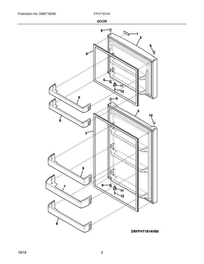 Diagram for FFHT1814VW0