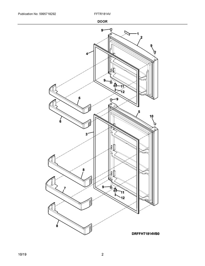 Diagram for FFTR1814VW0