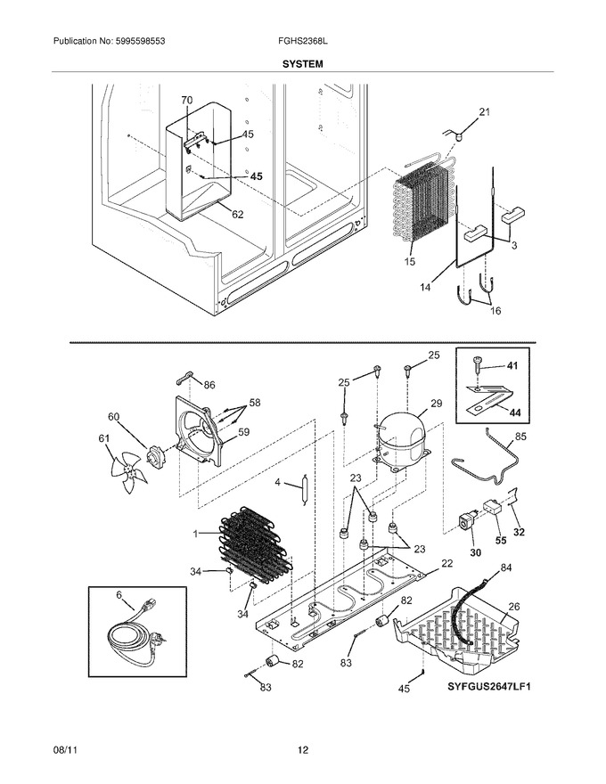 Diagram for FGHS2368LE3