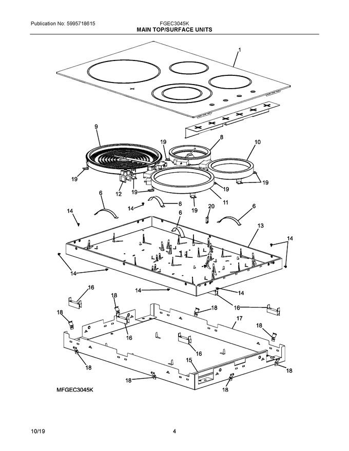Diagram for FGEC3045KWB