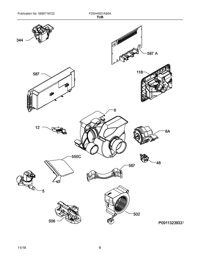 Diagram for FDSH4501AS0A